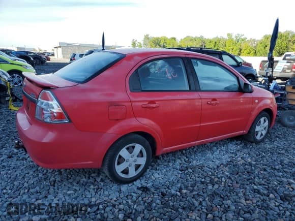 ✅ 2007 Chevrolet Aveo LS • VIN: KL1TD56607B059002 • Lot: 50067685. Wystawiony na Copart z przebiegiem 59 202 mil. Bezpłatny archiwum sprzedaży aukcyjnych z USA i szczegółowy raport historii pojazdu na DreamBid. Zdjęcie 3.