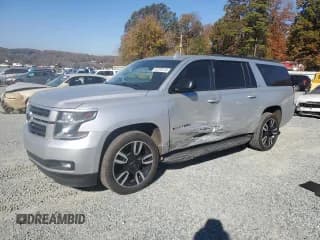 ✅ 2018 Chevrolet Suburban LT • VIN: 1GNSKHKCXJR194565 • Лот: 91379115. Опубликован ранее на Copart с пробегом 104 399 миль. Бесплатный доступ к архиву аукционных продаж из США и подробный отчёт об истории автомобиля на DreamBid. Изображение 1.