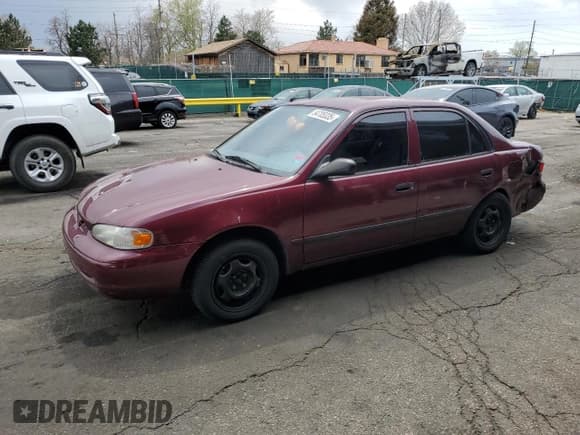 ✅ 1998 Chevrolet Prizm Lsi • VIN: 1Y1SK5287WZ416274 • Lot: 54705335. Wystawiony na Copart z przebiegiem 103 304 mil. Bezpłatny archiwum sprzedaży aukcyjnych z USA i szczegółowy raport historii pojazdu na DreamBid. Zdjęcie 1.