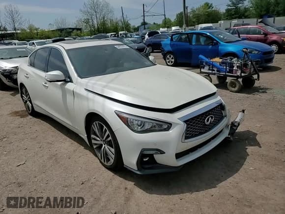 ✅ 2021 Infiniti Q50 Sensory • VIN: JN1EV7CR9MM751223 • Lot: 54836425. Listed on Copart with 66,051 mi. Free auction sales archive from the USA and detailed vehicle history report at DreamBid. Image 13.