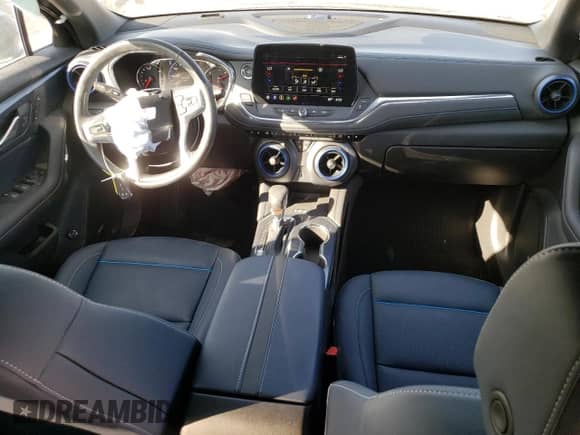 2023 Chevrolet Blazer RS with VIN 3GNKBKRS8PS219768, listed as a Copart auction lot 71085094 with 13,853 mi miles and Salvage title. Bid and sale history available at DreamBid. Image 8.