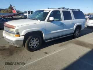 2003 Chevrolet Suburban z VIN 1GNFK16T03J134945, wystawiony jako Copart lot #79855904 z przebiegiem Nie podano mil oraz Szkoda całkowita • Salvage title. Historia ofert i sprzedaży dostępna na DreamBid. Obrazek 1.