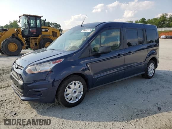 ✅ 2016 Ford Transit Connect XLT • VIN: NM0GE9F74G1271329 • Lot: 59697115. Listed on Copart with 49,363 mi. Free auction sales archive from the USA and detailed vehicle history report at DreamBid. Image 1.