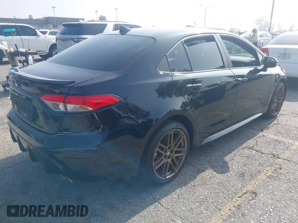 ✅ 2024 Toyota Corolla LE • VIN: 5YFB4MCE9RP176172 • Lot: 42461561. Listed on IAAI with 12,503 mi. Free auction sales archive from the USA and detailed vehicle history report at DreamBid. Image 4.