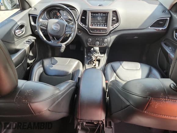 ✅ 2021 Jeep Cherokee Trailhawk • VIN: 1C4PJMBX8MD176354 • Lot: 65056405. Listed on Copart with 45,215 mi. Free auction sales archive from the USA and detailed vehicle history report at DreamBid. Image 8.