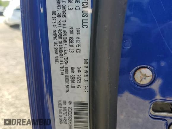 ✅ 2019 Dodge Challenger SXT • VIN: 2C3CDZAG2KH530068 • Lot: 49043973. Wystawiony na Copart z przebiegiem 85 568 mil. Bezpłatny archiwum sprzedaży aukcyjnych z USA i szczegółowy raport historii pojazdu na DreamBid. Zdjęcie 13.