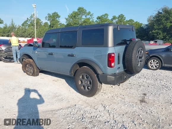 ✅ 2024 Ford Bronco Big Bend • VIN: 1FMDE7BH5RLB22522 • Lot: 42996130. Listed on IAAI with 8,474 mi. Free auction sales archive from the USA and detailed vehicle history report at DreamBid. Image 3.