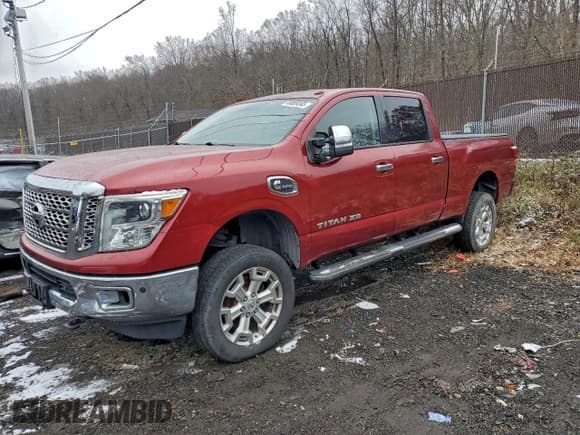 ✅ 2016 Nissan Titan Platinum Reserve • VIN: 1N6BA1F25GN509256 • Lot: 95889345. Listed on Copart with 174,277 mi. Free auction sales archive from the USA and detailed vehicle history report at DreamBid. Image 1.