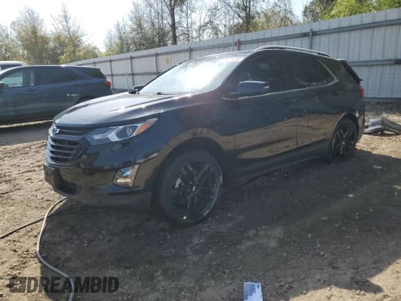 2020 Chevrolet Equinox LT with VIN 2GNAXVEX6L6178856, listed as a Copart auction lot 50507015 with 44,610 mi miles and Salvage title. Bid and sale history available at DreamBid. Image 1.
