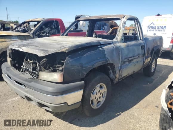 ✅ 2003 Chevrolet Silverado 1500 LS • VIN: 1GCEK14T83Z118291 • Lot: 70552005. Listed on Copart with Not provided. Free auction sales archive from the USA and detailed vehicle history report at DreamBid. Image 1.