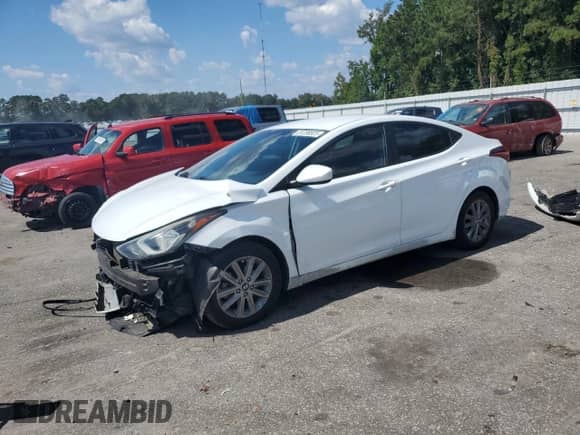 2016 Hyundai Elantra SE z VIN 5NPDH4AE8GH668377, wystawiony jako Copart lot #81238525 z przebiegiem 52 391 mil mil oraz Szkoda całkowita • Salvage title. Historia ofert i sprzedaży dostępna na DreamBid. Obrazek 1.