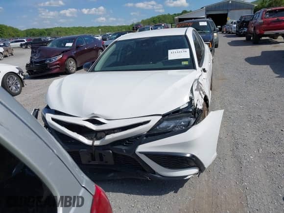 2023 Toyota Camry SE with VIN 4T1T11BK9PU079486, listed as a IAAI auction lot 42144138 with 49,598 mi miles and . Bid and sale history available at DreamBid. Image 12.