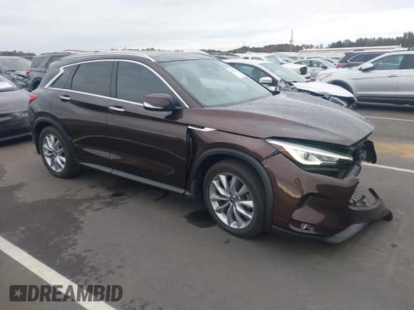 ✅ 2020 Infiniti QX50 Sensory • VIN: 3PCAJ5M34LF106329 • Лот: 43532786. Опубликован ранее на IAAI с пробегом 104 670 миль. Бесплатный доступ к архиву аукционных продаж из США и подробный отчёт об истории автомобиля на DreamBid. Изображение 1.