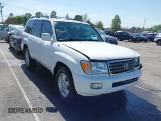 ✅ 2004 Toyota Land Cruiser • VIN: JTEHT05J942064667 • Lot: 41918167. Listed on IAAI with 264,856 mi. Free auction sales archive from the USA and detailed vehicle history report at DreamBid. Image 1.