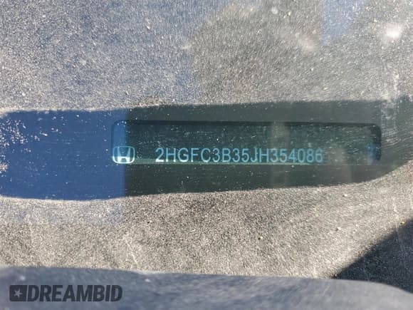 ✅ 2018 Honda Civic EX-T • VIN: 2HGFC3B35JH354086 • Lot: 92275345. Wystawiony na Copart z przebiegiem 103 252 mil. Bezpłatny archiwum sprzedaży aukcyjnych z USA i szczegółowy raport historii pojazdu na DreamBid. Zdjęcie 12.