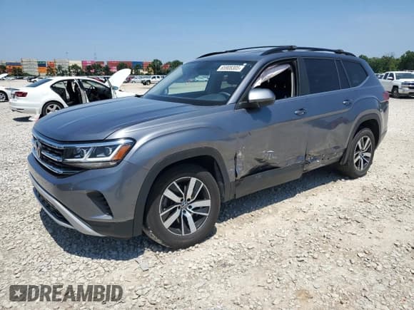 ✅ 2021 Volkswagen Atlas SE • VIN: 1V2LP2CA2MC522477 • Lot: 65908305. Listed on Copart with 64,273 mi. Free auction sales archive from the USA and detailed vehicle history report at DreamBid. Image 1.