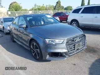 ✅ 2020 Audi A3 S line Premium • VIN: WAUBEGFF7LA056186 • Lot: 42499089. Listed on IAAI with 66,963 mi. Free auction sales archive from the USA and detailed vehicle history report at DreamBid. Image 1.