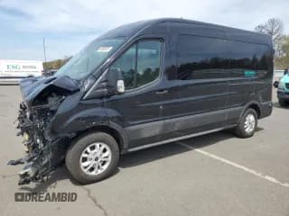 ✅ 2024 Ford Transit Passenger XL • VIN: 1FBAX2C87RKA89021 • Лот: 54859575. Опубликован ранее на Copart с пробегом 28 791 миль. Бесплатный доступ к архиву аукционных продаж из США и подробный отчёт об истории автомобиля на DreamBid. Изображение 1.