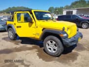 ✅ 2020 Jeep Wrangler Unlimited Sport • VIN: 1C4HJXDN3LW114302 • Lot: 42965783. Listed on IAAI with 134,575 mi. Free auction sales archive from the USA and detailed vehicle history report at DreamBid. Image 1.