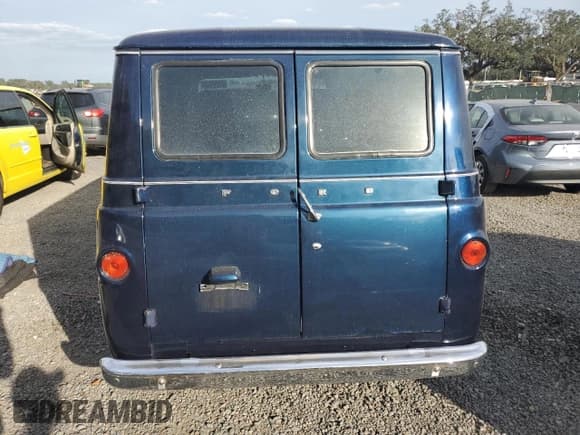 ✅ 1961 Ford Econoline Cargo • VIN: E10SH122862 • Lot: 81049724. Listed on Copart with 105,031 mi. Free auction sales archive from the USA and detailed vehicle history report at DreamBid. Image 6.