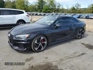 ✅ 2018 Audi RS 5 • VIN: WUAPWAF56JA902334 • Lot: 80830665. Listed on Copart with 48,295 mi. Free auction sales archive from the USA and detailed vehicle history report at DreamBid. Image 1.