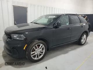 ✅ 2024 Dodge Durango GT • VIN: 1C4RDHDG6RC149817 • Лот: 69946234. Опубликован ранее на Copart с пробегом 10 097 миль. Бесплатный доступ к архиву аукционных продаж из США и подробный отчёт об истории автомобиля на DreamBid. Изображение 1.