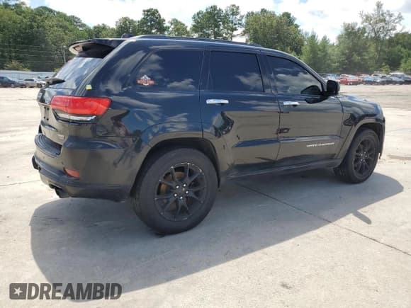 ✅ 2015 Jeep Grand Cherokee Summit • VIN: 1C4RJEJG8FC185354 • Lot: 68645475. Listed on Copart with 172,953 mi. Free auction sales archive from the USA and detailed vehicle history report at DreamBid. Image 3.