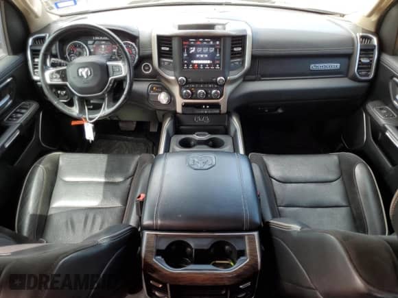 2020 Ram 1500 Laramie with VIN 1C6RREDT0LN265191, listed as a Copart auction lot 57207775 with 124,269 mi miles and Salvage title. Bid and sale history available at DreamBid. Image 8.