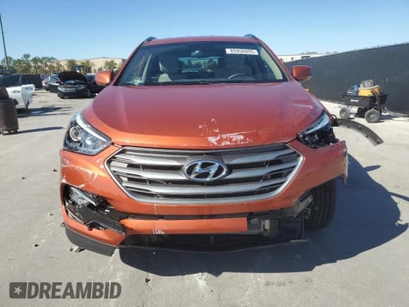 ✅ 2017 Hyundai Santa Fe 2.4L • VIN: 5XYZU3LB1HG492456 • Лот: 85956895. Опубликован ранее на Copart с пробегом 50 632 миль. Бесплатный доступ к архиву аукционных продаж из США и подробный отчёт об истории автомобиля на DreamBid. Изображение 5.