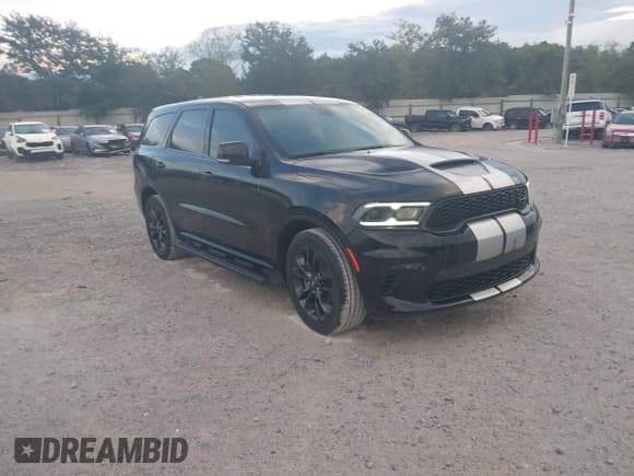 ✅ 2022 Dodge Durango R/T Plus • VIN: 1C4SDJCT4NC221342 • Лот: 43282311. Опубликован ранее на IAAI с пробегом 43 391 миль. Бесплатный доступ к архиву аукционных продаж из США и подробный отчёт об истории автомобиля на DreamBid. Изображение 1.