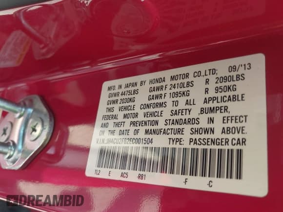 ✅ 2014 Acura TSX Technology • VIN: JH4CU2F62EC001504 • Lot: 42380603. Wystawiony na IAAI z przebiegiem 136 715 mil. Bezpłatny archiwum sprzedaży aukcyjnych z USA i szczegółowy raport historii pojazdu na DreamBid. Zdjęcie 9.