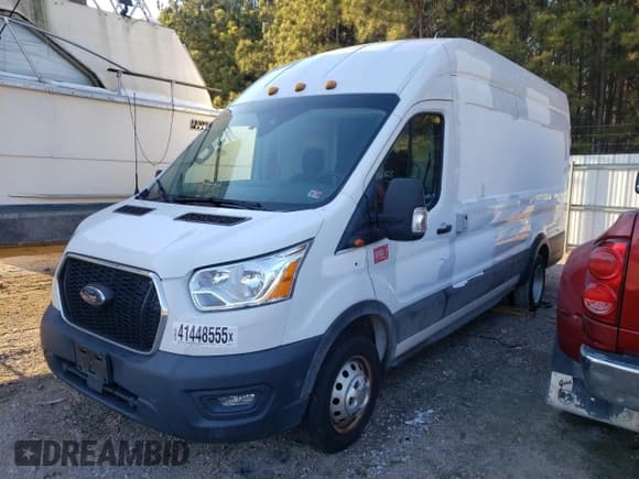 ✅ 2021 Ford Transit • VIN: 1FTRS4XG1MKA15984 • Лот: 41448555. Опубликован ранее на Copart с пробегом 59 264 миль. Бесплатный доступ к архиву аукционных продаж из США и подробный отчёт об истории автомобиля на DreamBid. Изображение 1.