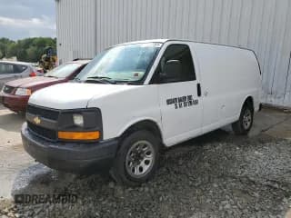 ✅ 2009 Chevrolet Express Cargo • VIN: 1GCFG15X591110227 • Lot: 65477364. Listed on Copart with 193,167 mi. Free auction sales archive from the USA and detailed vehicle history report at DreamBid. Image 1.