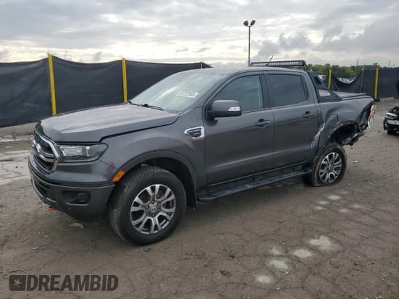 ✅ 2019 Ford Ranger Lariat • VIN: 1FTER4FH5KLA26689 • Lot: 83792865. Listed on Copart with 103,580 mi. Free auction sales archive from the USA and detailed vehicle history report at DreamBid. Image 1.