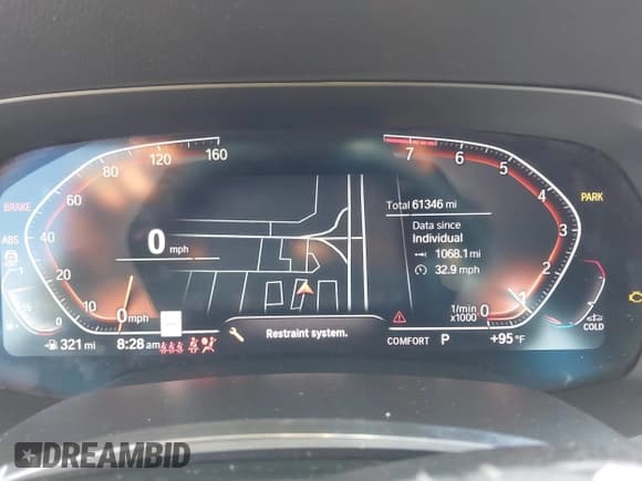 ✅ 2020 BMW X5 sDrive40i • VIN: 5UXCR4C0XL9B43349 • Lot: 42998347. Wystawiony na IAAI z przebiegiem 61 346 mil. Bezpłatny archiwum sprzedaży aukcyjnych z USA i szczegółowy raport historii pojazdu na DreamBid. Zdjęcie 7.