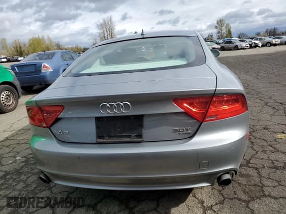 ✅ 2012 Audi A7 Premium Plus • VIN: WAUSGAFC5CN001354 • Lot: 50632435. Listed on Copart with 111,049 mi. Free auction sales archive from the USA and detailed vehicle history report at DreamBid. Image 6.