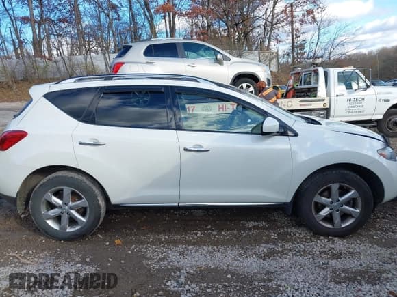 ✅ 2010 Nissan Murano SL • VIN: JN8AZ1MW7AW140872 • Lot: 43659647. Listed on IAAI with 100,440 mi. Free auction sales archive from the USA and detailed vehicle history report at DreamBid. Image 13.