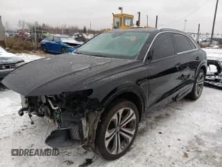 ✅ 2019 Audi Q8 Premium Plus • VIN: WA1BVAF19KD044293 • Lot: 89928505. Listed on Copart with 71,928 mi. Free auction sales archive from the USA and detailed vehicle history report at DreamBid. Image 1.