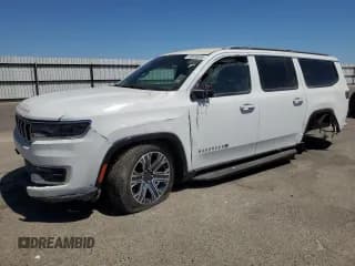 ✅ 2024 Jeep Wagoneer Series II • VIN: 1C4SJRBP1RS137129 • Лот: 65688595. Опубликован ранее на Copart с пробегом 21 398 миль. Бесплатный доступ к архиву аукционных продаж из США и подробный отчёт об истории автомобиля на DreamBid. Изображение 1.