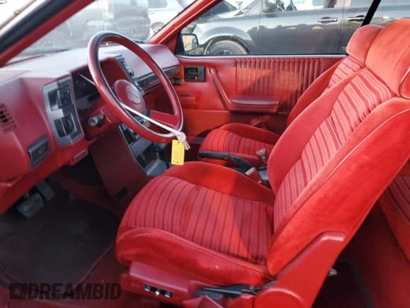 ✅ 1985 Chevrolet Cavalier • VIN: 1G1JE67W1F7185395 • Lot: 80670104. Listed on Copart with 5,776 mi. Free auction sales archive from the USA and detailed vehicle history report at DreamBid. Image 7.