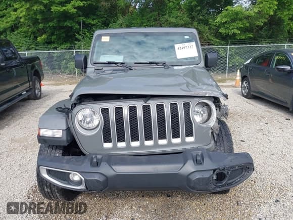 ✅ 2022 Jeep Wrangler Unlimited Sahara • VIN: 1C4HJXEN2NW239826 • Lot: 42497327. Listed on IAAI with 36,754 mi. Free auction sales archive from the USA and detailed vehicle history report at DreamBid. Image 11.