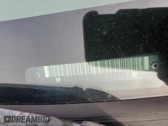 2007 Chevrolet Malibu 1LT z VIN 1G1ZT58F77F294629, wystawiony jako Copart lot #72784694 z przebiegiem 155 629 mil mil oraz Szkoda całkowita • Salvage title. Historia ofert i sprzedaży dostępna na DreamBid. Obrazek 12.