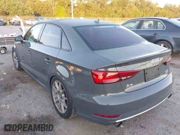 ✅ 2018 Audi A3 Premium • VIN: WAUB8GFF0J1063632 • Lot: 43516739. Listed on IAAI with 57,255 mi. Free auction sales archive from the USA and detailed vehicle history report at DreamBid. Image 3.