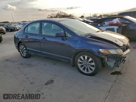 ✅ 2009 Honda Civic EX-L • VIN: 2HGFA16939H510999 • Lot: 93325735. Wystawiony na Copart z przebiegiem 321 260 mil. Bezpłatny archiwum sprzedaży aukcyjnych z USA i szczegółowy raport historii pojazdu na DreamBid. Zdjęcie 4.