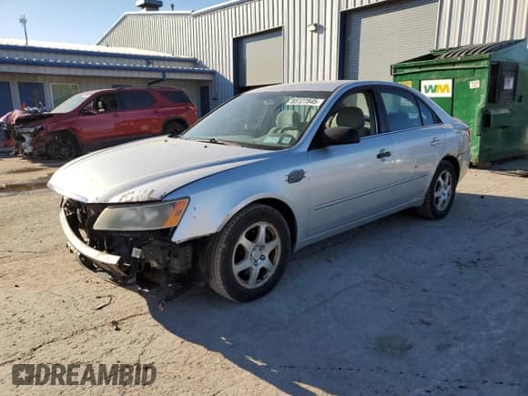 ✅ 2006 Hyundai Sonata GLS • VIN: 5NPEU46F66H077223 • Лот: 85127845. Опубликован ранее на Copart с пробегом 141 526 миль. Бесплатный доступ к архиву аукционных продаж из США и подробный отчёт об истории автомобиля на DreamBid. Изображение 1.