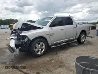 2019 Ram 1500 Big Horn with VIN 1C6RR6LT0KS563649, listed as a Copart auction lot 85779275 with 87,308 mi miles and Salvage title. Bid and sale history available at DreamBid. Image 1.