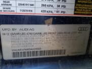 ✅ 2013 Audi A3 Premium Plus • VIN: WAUMFAFMXDA029583 • Lot: 89182605. Listed on Copart with 66,512 mi. Free auction sales archive from the USA and detailed vehicle history report at DreamBid. Image 13.