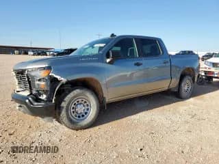 2023 Chevrolet Silverado 1500 Work Truck z VIN 2GCUDAED0P1111184, wystawiony jako Copart lot #59140105 z przebiegiem 30 918 mil mil oraz Szkoda całkowita • Salvage title. Historia ofert i sprzedaży dostępna na DreamBid. Obrazek 1.