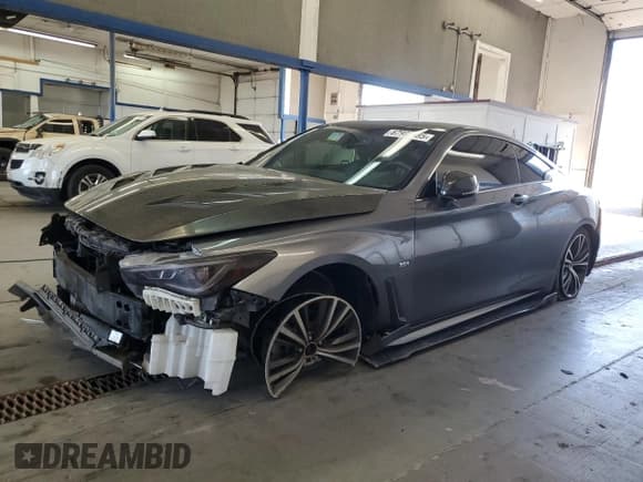 ✅ 2018 Infiniti Q60 Sport • VIN: JN1EV7EL2JM391510 • Лот: 67989385. Опубликован ранее на Copart с пробегом 108 526 миль. Бесплатный доступ к архиву аукционных продаж из США и подробный отчёт об истории автомобиля на DreamBid. Изображение 1.