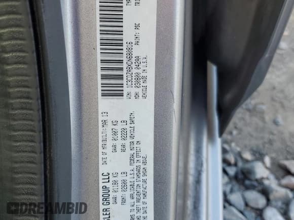 ✅ 2013 Dodge Avenger SE • VIN: 1C3CDZABXDN680816 • Lot: 90897075. Listed on Copart with 230,084 mi. Free auction sales archive from the USA and detailed vehicle history report at DreamBid. Image 13.